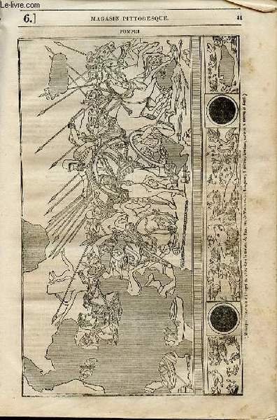 LE MAGASIN PITTORESQUE - Livraison n°006 - Pompéi.