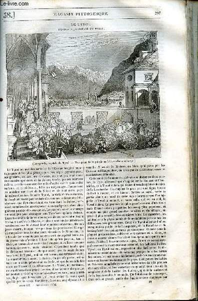 LE MAGASIN PITTORESQUE - Livraison n°038 - Le Tyrol - …