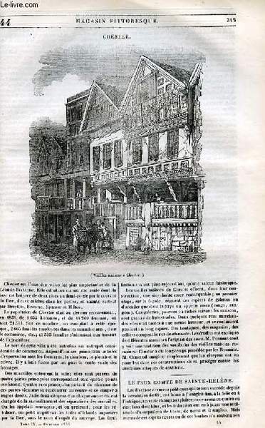 LE MAGASIN PITTORESQUE - Livraison n°044 - Chester.