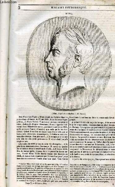 LE MAGASIN PITTORESQUE - Livraison n°005 - Mina.