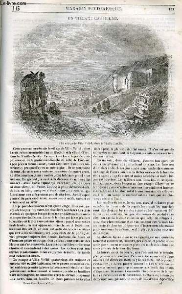 LE MAGASIN PITTORESQUE - Livraison n°016 - Un village castillan.