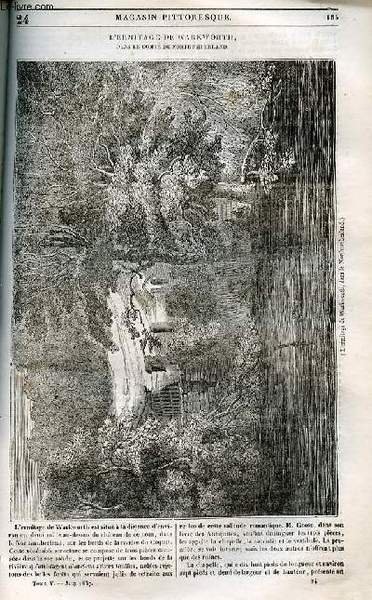 LE MAGASIN PITTORESQUE - Livraison n°024 - L'ermitage de Warkworth …