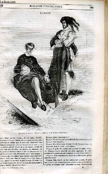 LE MAGASIN PITTORESQUE - Livraison n°049 - Hamlet.
