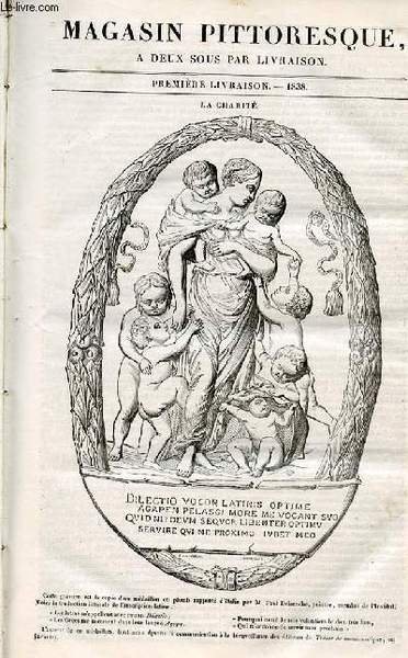LE MAGASIN PITTORESQUE - Livraison n°001 - La charité.