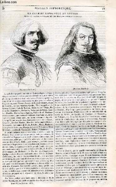 LE MAGASIN PITTORESQUE - Livraison n°003 - La galrerie esapgnole …