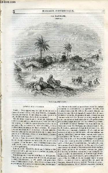 LE MAGASIN PITTORESQUE - Livraison n°003 - La Barbade (Antilles).