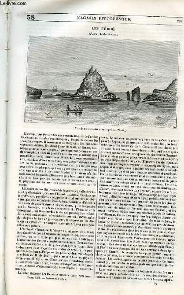 LE MAGASIN PITTORESQUE - Livraison n°038 - Les féroé (faarô, …