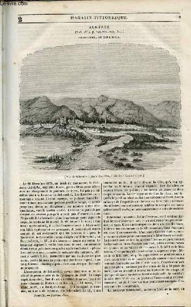 LE MAGASIN PITTORESQUE - Livraison n°002 - Algérie - Scherschel …
