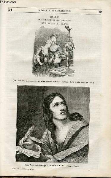 LE MAGASIN PITTORESQUE - Livraison n°051 - Musées et collections …