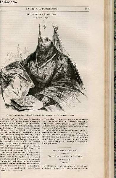 LE MAGASIN PITTORESQUE - Livraison n°050 - Dignitaires de l'église … | Immagine principale