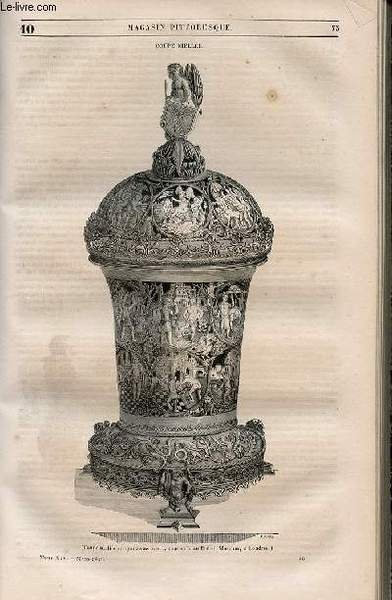 LE MAGASIN PITTORESQUE - Livraison n°010 - Coupe niellée.