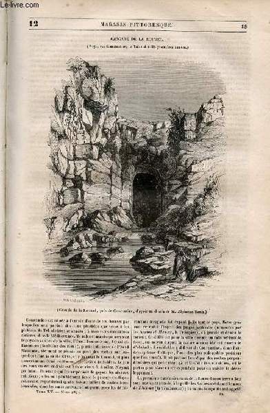 LE MAGASIN PITTORESQUE - Livraison n°012 - Cascade de la …