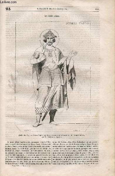 LE MAGASIN PITTORESQUE - Livraison n°023 - Le mont Athos.