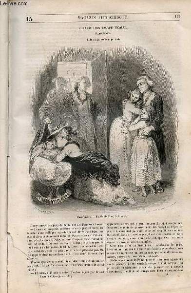 LE MAGASIN PITTORESQUE - Livraison n°015 - Journal d'un pauvre …
