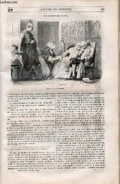 LE MAGASIN PITTORESQUE - Livraison n°029 - Une légende de …