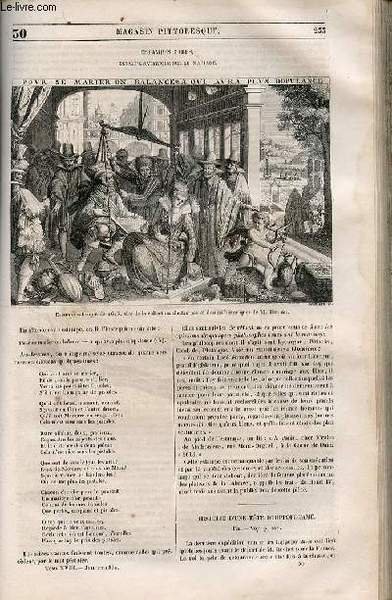 LE MAGASIN PITTORESQUE - Livraison n°030 - Estampes rares - …