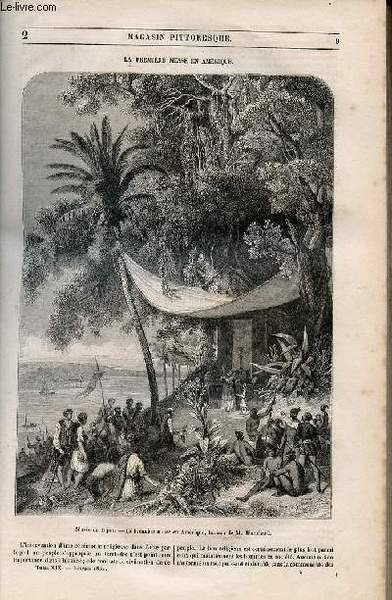 LE MAGASIN PITTORESQUE - Livraison n°002 - La première messe …