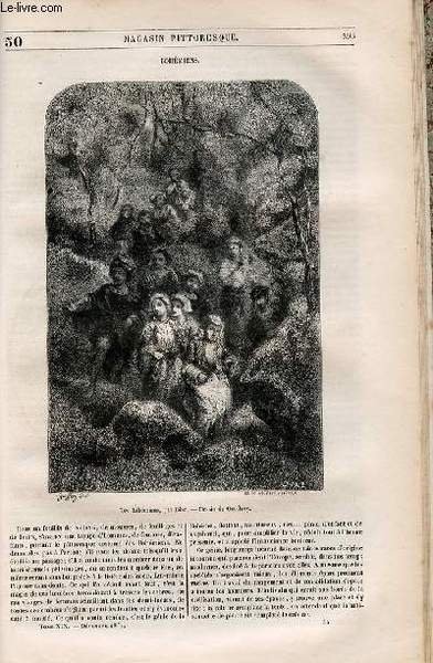 LE MAGASIN PITTORESQUE - Livraison n°050 - Bohémiens.