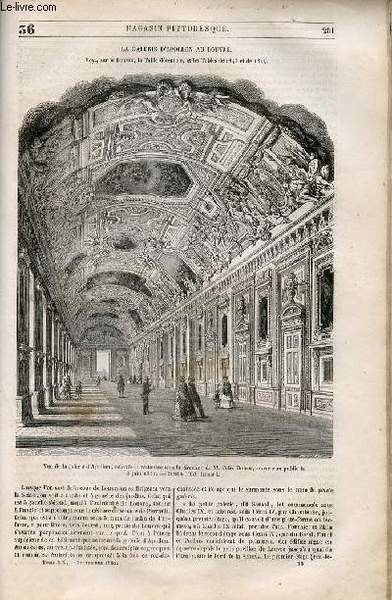 LE MAGASIN PITTORESQUE - Livraison n°036 - LA galerie d'Apollon …
