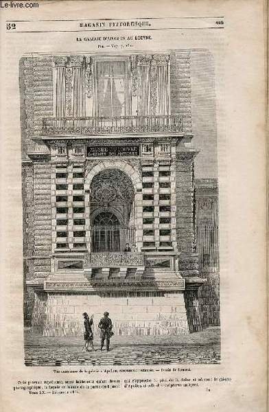 LE MAGASIN PITTORESQUE - Livraison n°052 - La galerie d'Apollon …