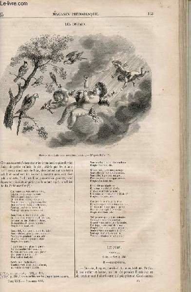 LE MAGASIN PITTORESQUE - Livraison n°045 - Les oiseaux.