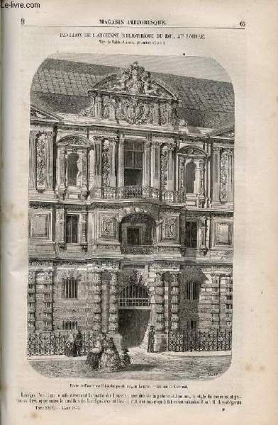 LE MAGASIN PITTORESQUE - Livraison n°009 - Pavillon de l'ancienne …