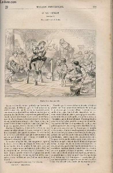 LE MAGASIN PITTORESQUE - Livraison n°029 - Le val dormant,nouvelle, …