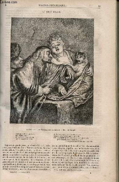 LE MAGASIN PITTORESQUE - Livraison n°004 - Le chat malade.