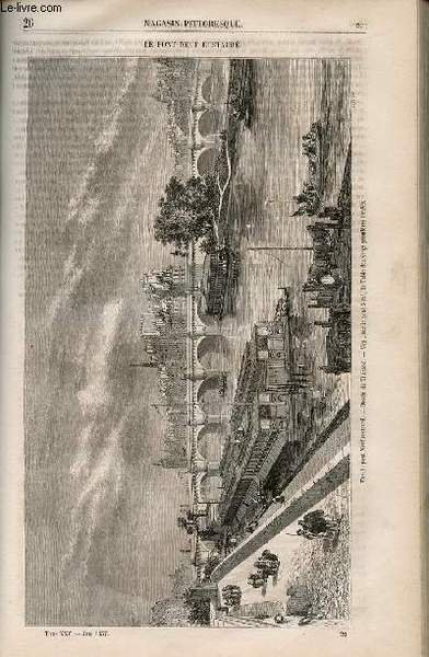 LE MAGASIN PITTORESQUE - Livraison n°026 - Le pont neuf …