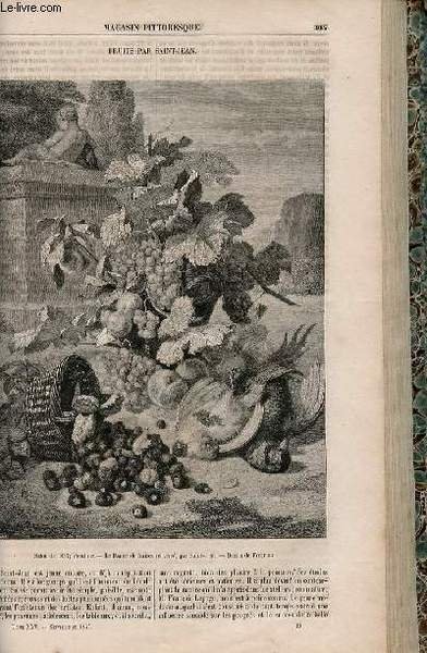LE MAGASIN PITTORESQUE - Livraison n°039 - Fruits par Saint …