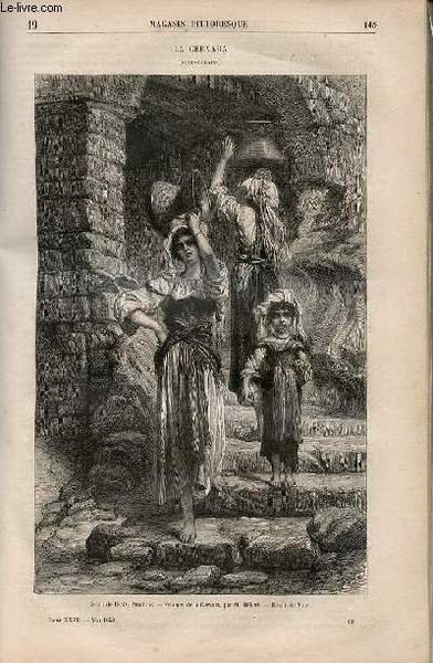 LE MAGASIN PITTORESQUE - Livraison n°019 - La cervara (Etats …