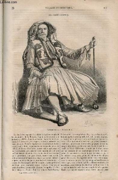 LE MAGASIN PITTORESQUE - Livraison n°026 - Les Bachi-bozouqs.