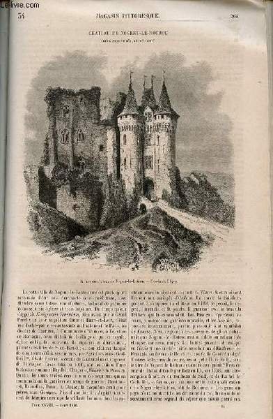 LE MAGASIN PITTORESQUE - Livraison n°034 - Château de Nogent …