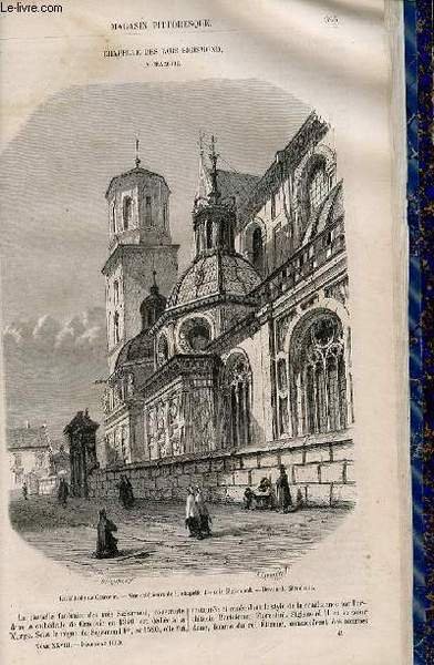 LE MAGASIN PITTORESQUE - Livraison n°049 - Chapelle des bois …