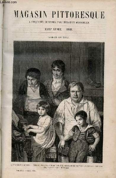 LE MAGASIN PITTORESQUE - Livraison n°001 - David et son …