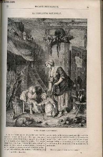 LE MAGASIN PITTORESQUE - Livraison n°011 - La complaisance maternelle.