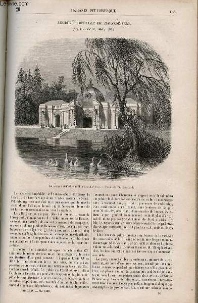 LE MAGASIN PITTORESQUE - Livraison n°020 - Résidence impériale de …
