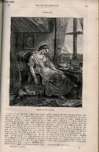 LE MAGASIN PITTORESQUE - Livraison n°026 - L'ouvrière.