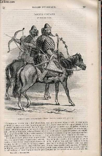 LE MAGASIN PITTORESQUE - Livraison n°051 - Cavaliers moscovites au …