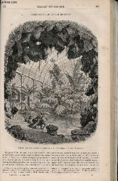LE MAGASIN PITTORESQUE - Livraison n°043 - Jardin d'hiver du …
