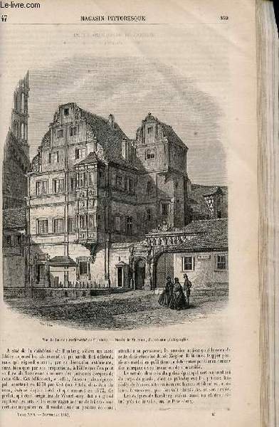 LE MAGASIN PITTORESQUE - Livraison n°047 - Ancien archevêché de …