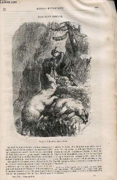 LE MAGASIN PITTORESQUE - Livraison n°052 -Marguerite Roberval.