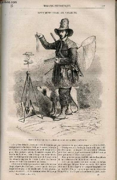 LE MAGASIN PITTORESQUE - Livraison n°023 - Instruments utiles aux …