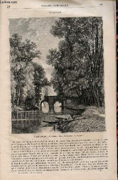 LE MAGASIN PITTORESQUE - Livraison n°052 - Un paysage.