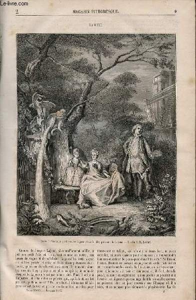LE MAGASIN PITTORESQUE - Livraison n°002 - Lajoue.