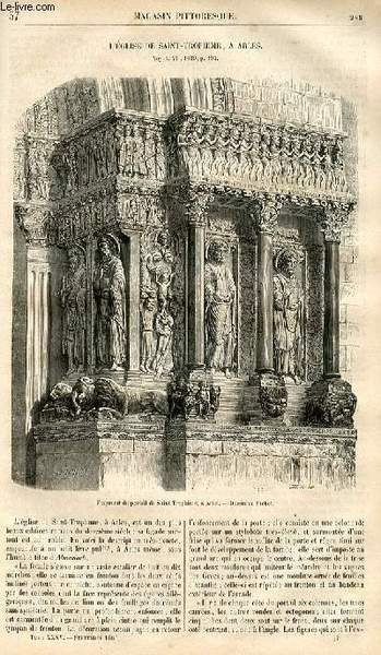 LE MAGASIN PITTORESQUE - Livraison n°037 - L'église de Saint …