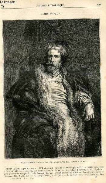 LE MAGASIN PITTORESQUE - Livraison n°027 - Martin Ryckaert.