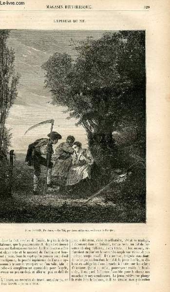 LE MAGASIN PITTORESQUE - Livraison n°042 - L'épreuve du nid.