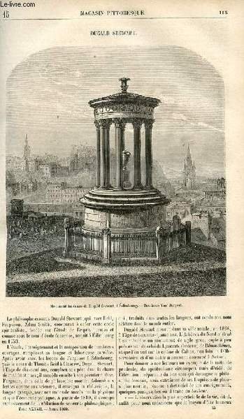 LE MAGASIN PITTORESQUE - Livraison n°015 - Duglad Stewart.