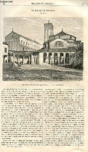 LE MAGASIN PITTORESQUE - Livraison n°13 - Les églises de …